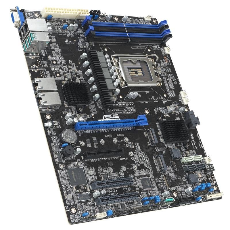 Asus Carte mère ASUS P13R-E 10G-2T Intel C266 LGA1700 DDR5 ATX 10GbE ECC Passive