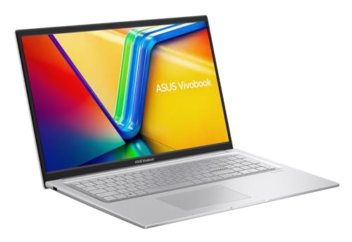 ASUS PC Portable Vivobook X1704V 17.3'' FullHD Intel Core I7 150U 16Go RAM 1To SSD Windows 11 Pro Clavier AZERTY Rétroéclairé Argent