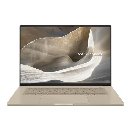 ASUS Zenbook A16 16.0 OLED 120Hz PC Portable (Snapdragon X2 Elite Extreme jusqu'à 4.7GHz, 48Go LPDDR5X, 1To SSD, Qualcomm Adreno Graphics, Windows 11 Home) – Clavier AZERTY.