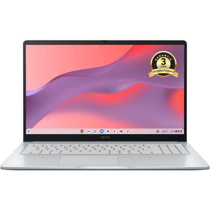 Ordinateur Portable ASUS Chromebook CX1505 Chrome OS - 15 6 FHD - Intel N50 - RAM 8 Go - 128Go eMMC