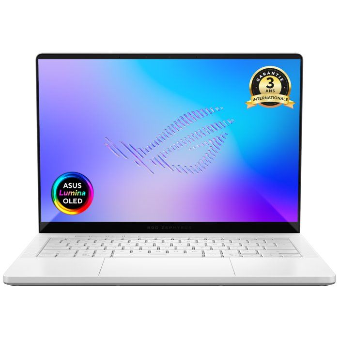 PC Portable Gamer ASUS ROG Zephyrus G14 OLED Win 11 - 14.0 WQXGA 120Hz - RTX 5070Ti 12Go - Intel Core Ultra 9 386H - RAM 32Go -