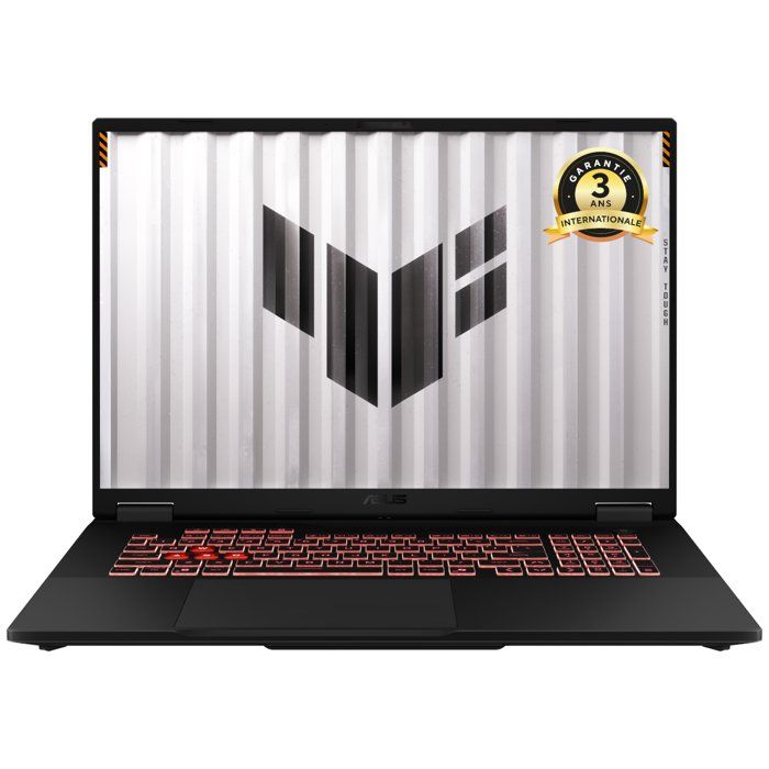 PC Portable Gamer ASUS TUF Gaming A18 Win 11 - 18.0 WUXGA 144Hz - RTX 5050 8 Go - AMD Ryzen 7 260 - RAM 16Go - 512Go SSD