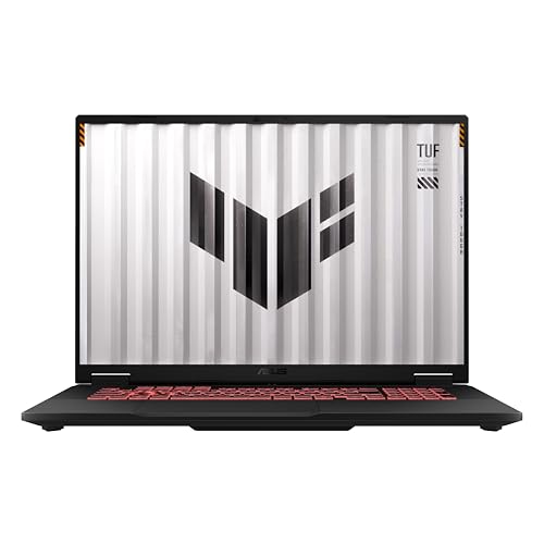 ASUS TUF Gaming A18 18 Pouces 2.5K 300Hz Pc Portable (processeur AMD Ryzen 9 8940HX Jusqu’à 5.3 GHz, 32Go DDR5, 1To SSD, NVIDIA GeForce RTX 5070, Windows 11 Home) – Clavier AZERTY
