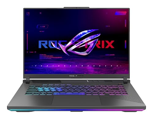 ASUS ROG Strix G16 G614FR-TS230W | AMD R9-9955HX, 16 WQXGA IPS 300Hz, 32Go DDR5, 1TB SSD, NVIDIA RTX 5070 Ti, Eclipse Gray, Windows 11 Home