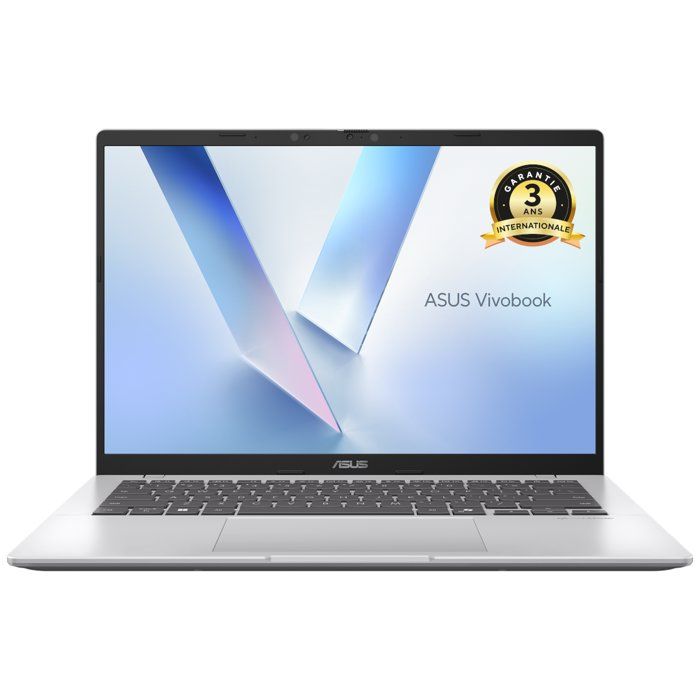 PC Portable ASUS VivoBook 14 X1407 Win 11 - 14 WUXGA - Snapdragon X1P-26 - RAM 16Go - 512Go SSD