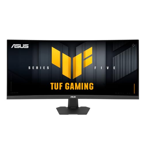 ASUS TUF Gaming VG34WQ5F, Écran Incurvé, 34 WQHD 200Hz, Fast VA, HDMI DP