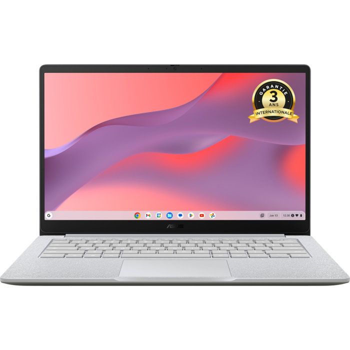 Ordinateur Portable ASUS Chromebook CX1405 Chrome OS - 14 FHD - Intel N50 - RAM 4 Go - 128Go eMMC