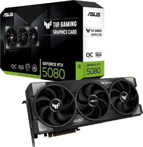 Asus TUF Gaming GeForce RTX 5080 16GB GDDR7 BTF