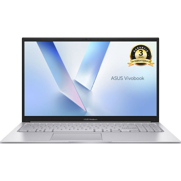 PC Portable ASUS VivoBook 15 X1504 Sans Windows - 15 6 FHD - Intel Core 7 350 - RAM 16Go - 512Go SSD