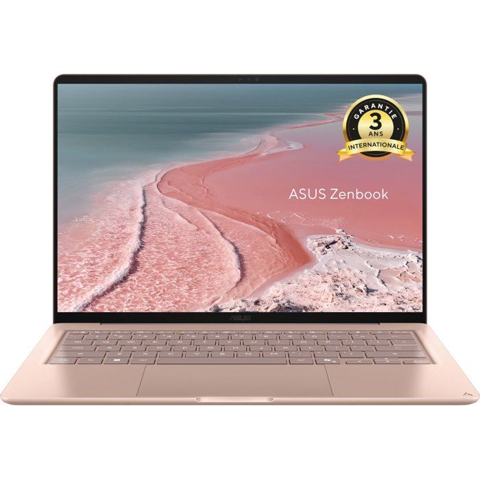 PC Portable ASUS ZenBook 14 UX3480 Win 11 - 14 OLED - Snapdragon X X1-26-100 - RAM 8 Go - 512Go SSD