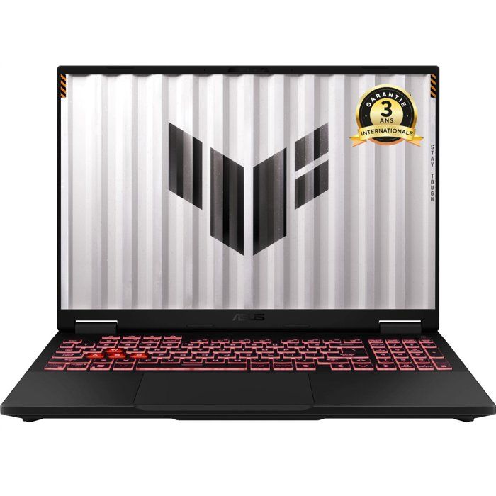 PC Portable Gamer ASUS TUF Gaming A16 Sans Windows - 16 WUXGA - RTX 5050 8 Go - AMD Ryzen 7 253 - RAM 16Go - 512Go SSD