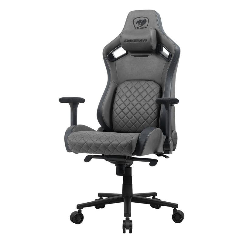 Cougar Chaise gaming Cougar Defensor S ergonomique 4D 150 kg tissu Black Grey