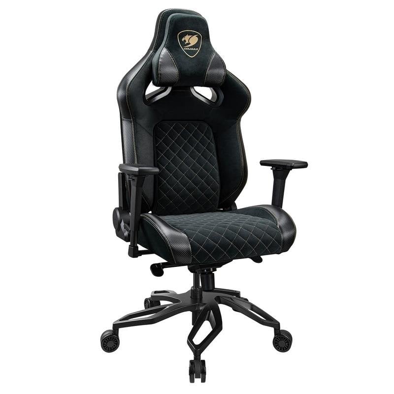 Cougar Chaise gaming Cougar CGR-T2F-GLB 160 kg dossier inclinable accoudoirs 4D