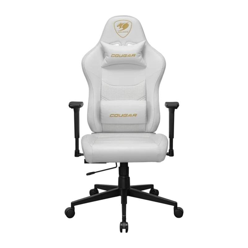 Cougar Silla para videojuegos COUGAR Pryme Blanco Reposabrazos 3D Ajustables