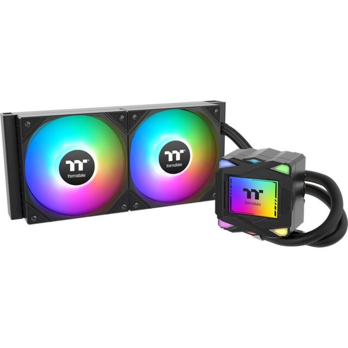 THERMALTAKE - LA240 ARGB Sync - Watercooling AIO - Ventilateurs 120mm - ARGB Intel AMD - Black
