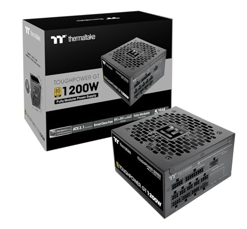 THERMALTAKE - Toughpower GT - - 1200 W - - ATX3.1 - Full modulaire - PCI-E 5.1 12VHPWR