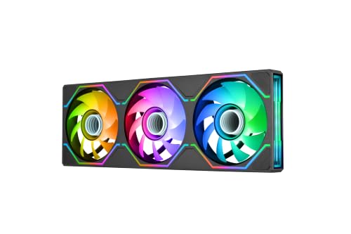 Thermaltake SWAFAN Unify 360 ARGB Sync | Ventilateur | PWM 500~2000 TR Min | MB ARGB Sync | Noir