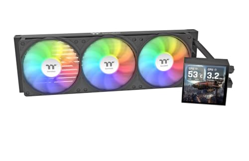 Thermaltake LB360 Ultra ARGB Refroidissement à eau AIO 360 mm, Noir