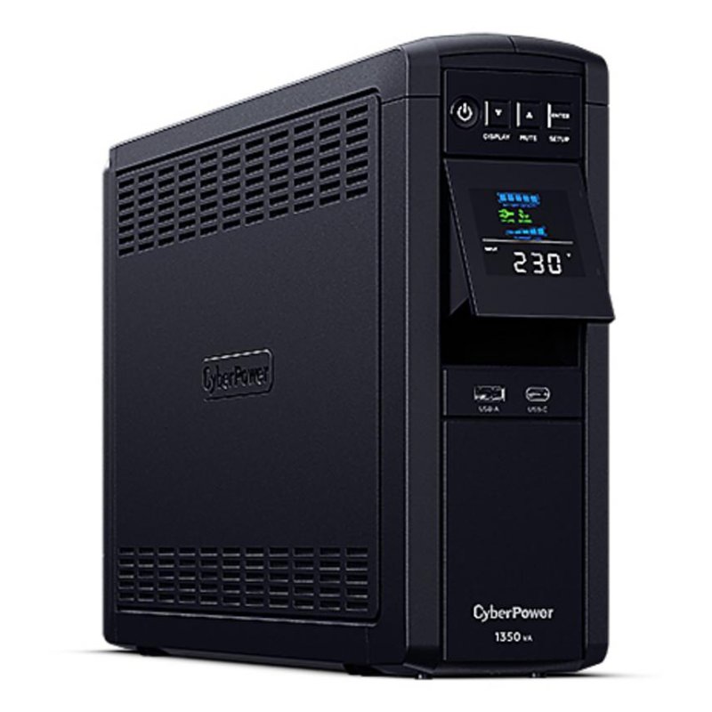 cyberpower Sai CyberPower 1350VA Batterie Plomb 10 Minutes Écran LCD Couleur