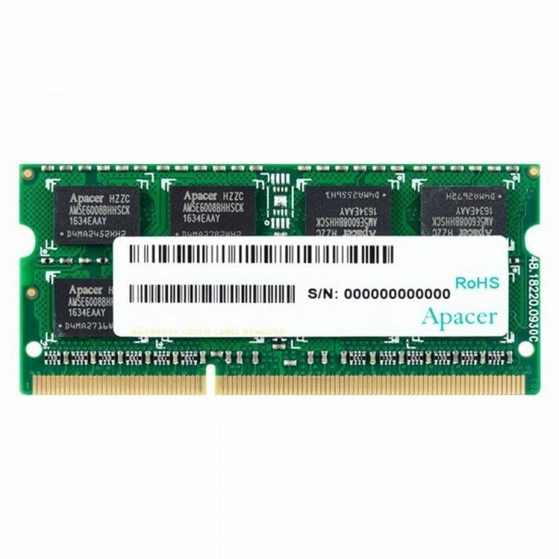Apacer Apacer DDR3L SO-DIMM 1600 MHz PC3-12800 8 Go CL11