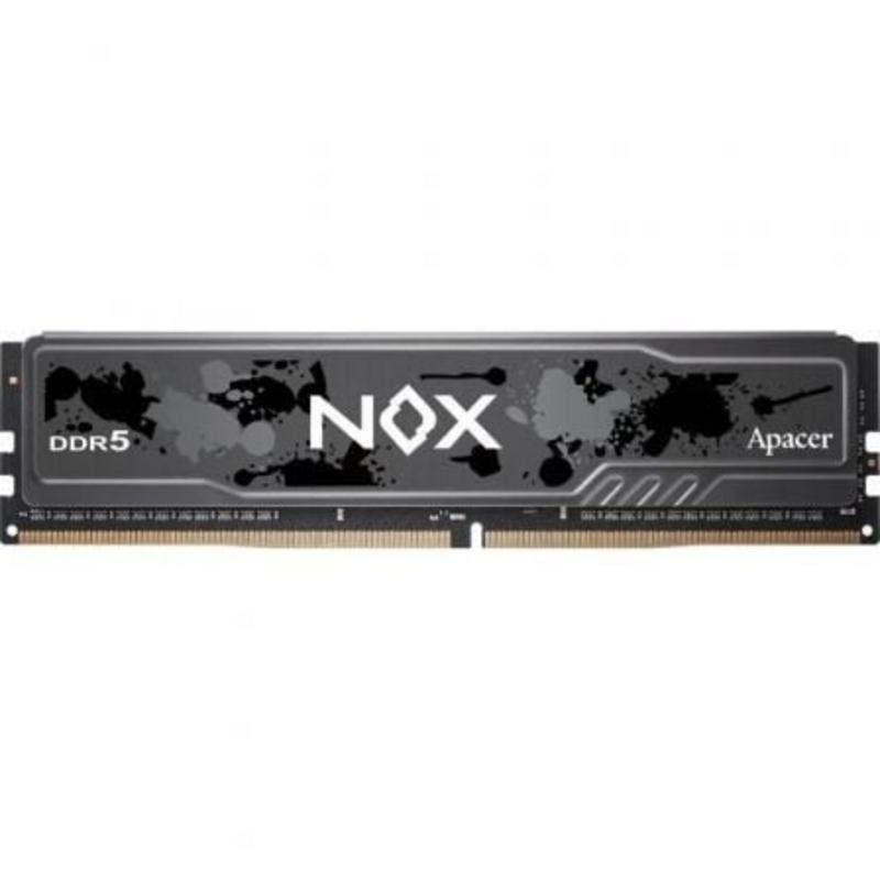 Apacer Mémoire RAM Apacer NOX 16Go 1x16Go DDR5 5600MHz CL40 Intel XMP Black