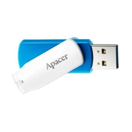 Apacer Clé USB Apacer AH357 64 Go USB 3.2 Blue océan PC