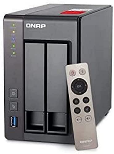 QNAP TS-251 2 -8G Bay Bureau Boîtier NAS avec 8 Go de RAM