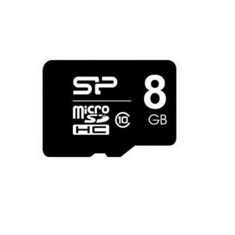 silicon-power Carte mémoire Silicon Power SP008GBSTH010V10SP 8GB MicroSDHC Classe 10 Black