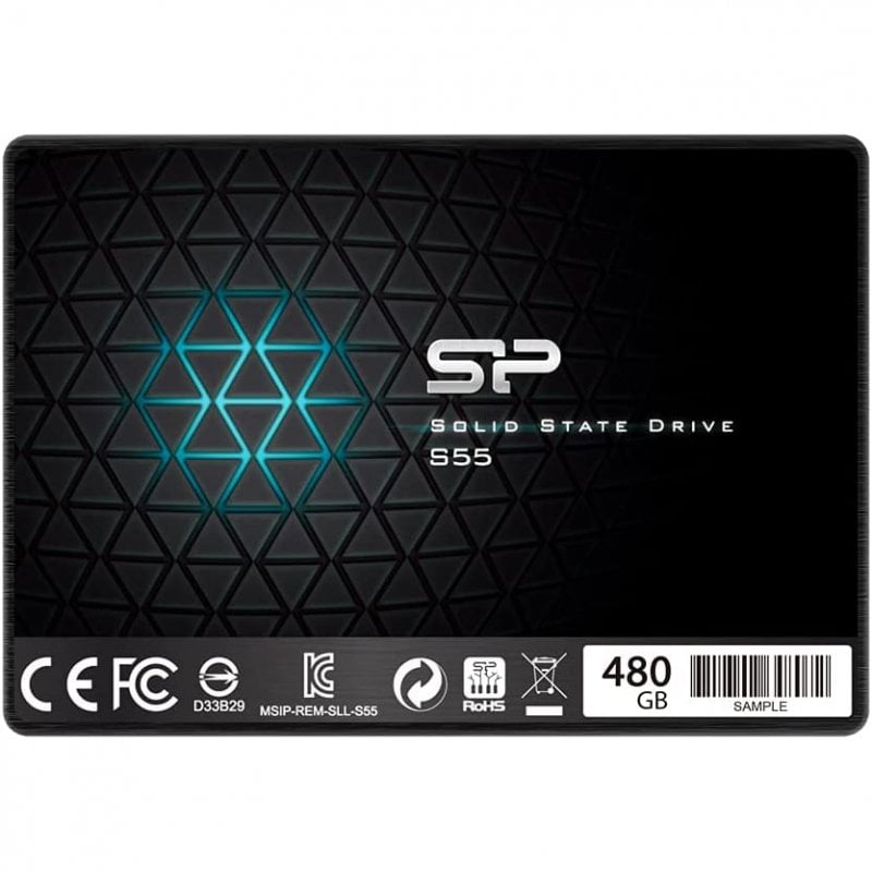 silicon-power Silicon Power Slim S55 2.5 480 Go Série ATA III TLC