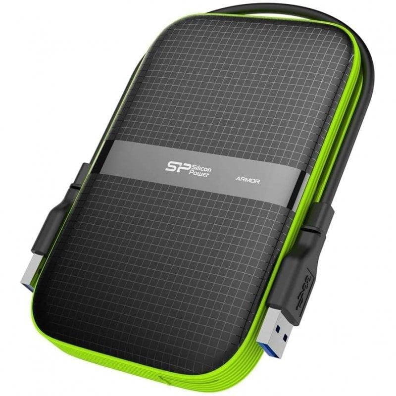 silicon-power Disque Dur Silicon Power Armor A60 2TB 2.5'' HDD USB 5Gbps Antichoc IPX4