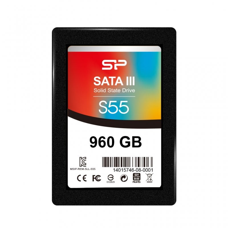 silicon-power SSD Silicon Power Slim S55 2,5 960 Go SATA3