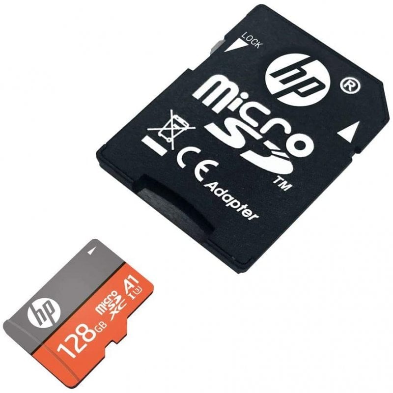 HP HP HFUD128-1V31A MicroSDXC 128 Go Classe 10 UHS-I Adaptateur