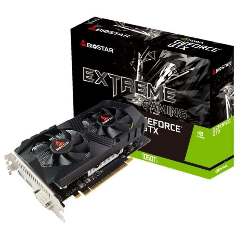 Biostar Carte Graphique Biostar GeForce GTX 1050Ti Extreme Gaming 4GB GDDR5