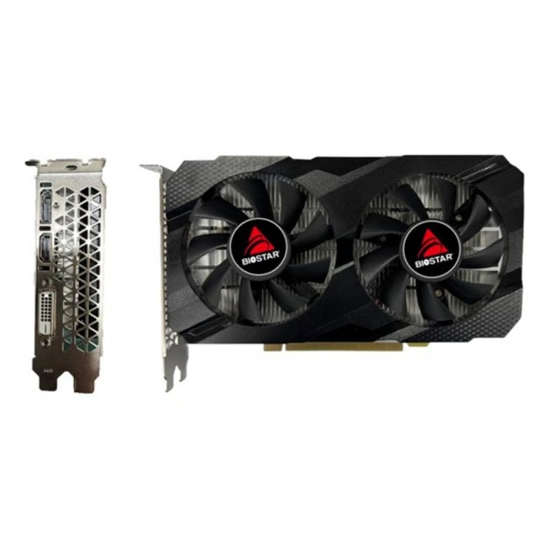 Biostar Carte Graphique Biostar Radeon RX 580 8GB GDDR5 Dual Fan PCIe x16