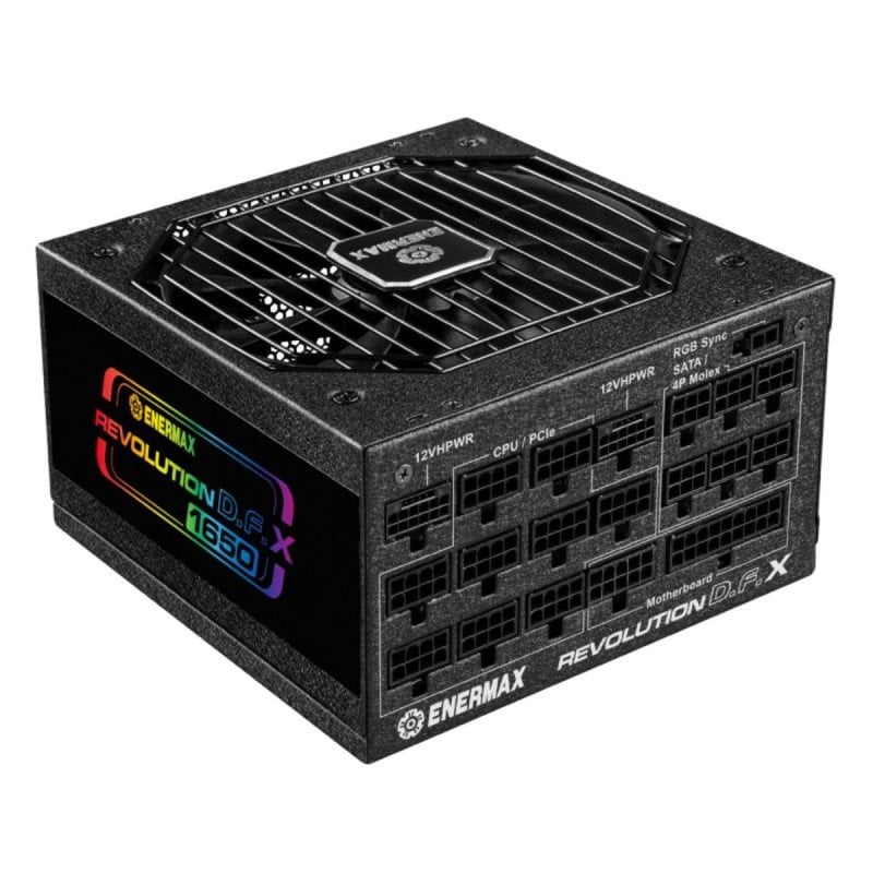 Enermax Alimentazione Enermax ERT1650EWT 1650W 80 PLUS Gold 20 4 Pin ATX Black