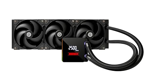 ENERMAX LIQTECH XTR, refroidissement à eau pour processeur, 360 mm, TDP 550 W , AMD Ryzen Treadripper sTR5 sTRX5 SP6, Intel Xeon LGA4677, couverture 100 du processeur, affichage numérique,