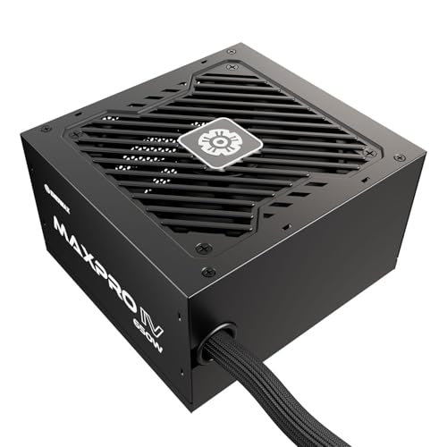 ENERMAX MAXPRO IV 650 W Bloc d'alimentation ATX Gaming Non modulaire avec câble en Maille individuelle 80 Plus Ventilateur Silencieux 120 mm Condensateur avec Circuit de Protection 5 Voies EMP650W