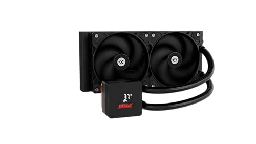 ENERMAX LIQMAX IV ELC-LMIV240-SF Processeur AIO 240 mm | Dual Chamber | TDP 360W | Intel LGA 1851 1700 115x 2066 | AMD AM5 AM4 | Affichage numérique | 2 ventilateurs de performance PWM 120 PWM