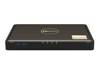 QNAP QNAP TBS-464 NAS Bureau Ethernet LAN Black N5105