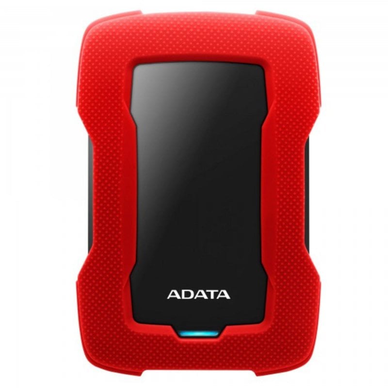 ADATA Disque Dur ADATA HD330 2 To HDD 2.5 USB 3.2 Gen 1 Red Antichoc