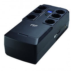 FSP Nano Fit 600 600VA 6 prises 2 USB
