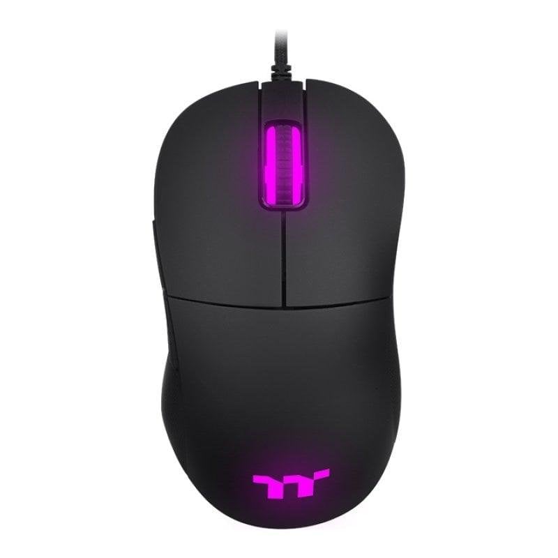 Thermaltake Souris Thermaltake DAMYSUS RGB Gaming USB 16000 DPI Noire Ergonomique