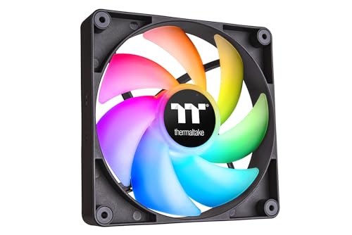 Thermaltake Thermaltake CT120 ARGB Sync PC Boitier PC Ventilateur Black, White 2 pièce(s)