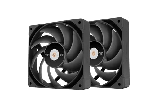 Thermaltake TOUGHFAN 14 Pro PC Cooling Fan | 2 Pack | Black