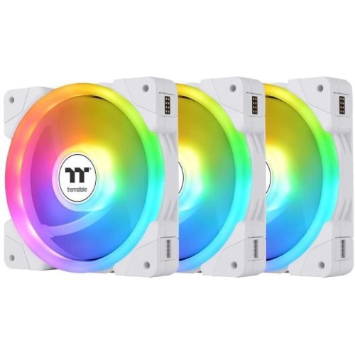 Thermaltake Thermaltake Swafan Ex12 Argb Boîtier Ventilateur Pack 3 unités White