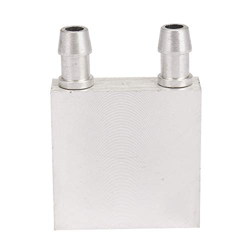 Pmandgk De Refroidissement par l' en Alliage D' Primaire 40X40Mm pour Systeme De Radiateur De Refroidissement a Argent Utiliser pour Pc Ordinateur Portable CPU