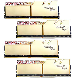 G Skill Trident Z Royal 128 Go 4 x 32 Go DDR4 2666 MHz CL19 Or