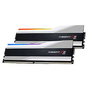 G Skill Trident Z5 32 Go 2x16Go DDR5 6600 MHz CL34 Silver
