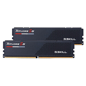 G Skill RipJaws S5 Low Profile 32 Go 2x16Go DDR5 5600 MHz CL36 - Black
