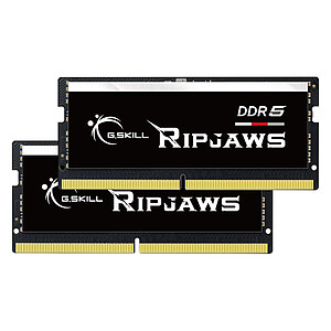 G Skill RipJaws Series SO DIMM 32 Go 2x16Go DDR5 5200 MHz CL38
